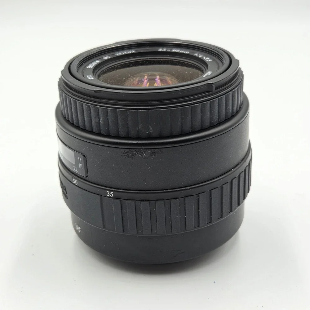 Sigma DL Zoom 35-80mm f/4-5.6 Lens Auto Focus Macro 1:4.5.6 Japan 52mm